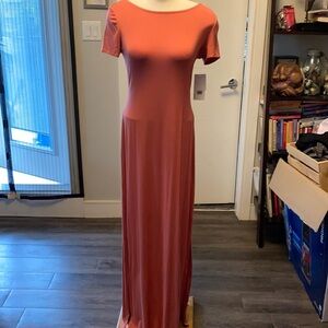 NWT Peach Maxi Dress